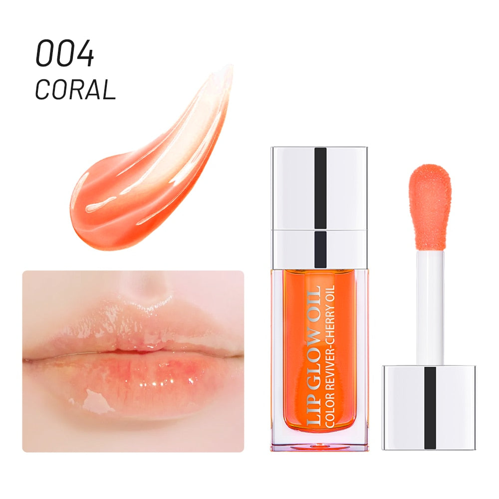 Xpoko Jelly Color Changing Lip Oil Plumping Moisturizing Crystal Water Light  Plump Nourishing Lip Glow Oil Lips Makeup Cosmetics