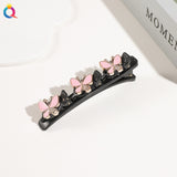 Back to school guide Fixed Headband New Hairpin Double Layer Braided Hairpin Hair Hoop Broken Hair Clip Women Hairpin Lazy Hair Accessories