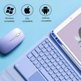 Xpoko Pencil Cases keyboard Wireless Mouse Magic For iPad Air 4 Case 2020 Pro 11 Case 2021 10.2 9th 8th Generation case Air 2 Pro 10.5