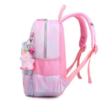 back to school New Unicorn Backpack For Girls Cartoon Pink Princess School Bags Kids Satchels Kindergarten Bookbag Mochila Infantil Escolar