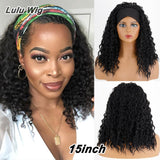 Xpoko Short Curly Blonde Wig For Black Women Afro Kinky Curly Wig With Bangs Natural Glueless Ombre Brown Blonde Cosplay Wig