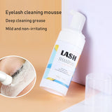 Xpoko 50/60/100/150Ml Eyelash Shampoo Gentle Cleansing Eyelashes Grafting Extension Eyelashes Mousse Foam Eyelash Dedicated Cleaner