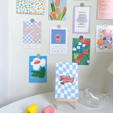 Xpoko home decor room decor bedroom decor office decor Soft Girl Aesthetic Wall Prints 30pcs