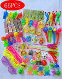 Xpoko 66 Pcs/Lot Party Favors For Kids For Boys And Girls Birthday Giveaway Toys Carnival Prizes Pinata Stuffers Goodie Bags Filler