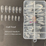 120pcs/box Instant Soft Gel Nail Tips Sculpted Coffin Stiletto Full Cover Press On Nail Tips Soak Off Salon Custom Nails