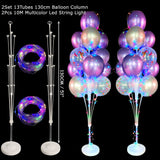 7/13/19 Tube Balloon Holder Balloons Stand Column Eid Balloon Adult Kids Birthday Party Baby Shower Wedding Decoration Supplies