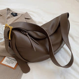 Xpoko 2023 Handbags Solid Soft Shoulder Bags Female Casual m2 Travel Hobos Bag Vintage Sac New