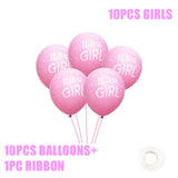 Xpoko Baby Shower Boy or Girl Balloons Gender Reveal Party Decorations  Baby Boy Shower Decor