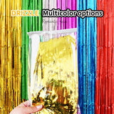 Birthday Backdrop Decoration Party Curtain Bachelorette Party Glitter Tinsel Fringe Laser Curtain Baby Shower Wedding Decor