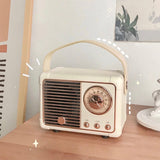 Xpoko home decor room decor bedroom decor office decor Mini Retro Radio Speaker