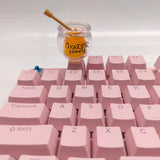 Keys For Mechanical Keyboard Accessories Keycaps Artisan Anime Pink Kawaii PBT Axis Cherry MX Switch Gaming Custom Cute Keycap