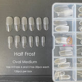 120pcs/box Instant Soft Gel Nail Tips Sculpted Coffin Stiletto Full Cover Press On Nail Tips Soak Off Salon Custom Nails