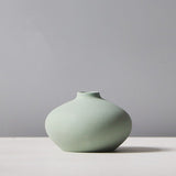 Xpoko Matte Ceramic Vase | Morandi Modern Vase | Decorative Vase | Ceramic Pottery | Minimal Vase | Table Decoration