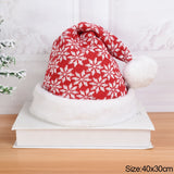 Xpoko 2023 Knitted Christmas Hat Cute Pompom Adult Child Soft Beanie Santa Cap New Year Party Kids Gift Navidad Natal Noel Decoration
