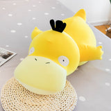 back to school 60-100cm Big Psyduck Pokemon Pillow Anime Cartoon Pokémon Psyduck Plush Toy Stuffed TAKARA TOMY Plush Doll Kids Birthday Gift