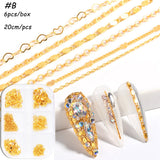 Camellia White Acrylic Flower Nail Art Decoration Resin 3D Rhinestones Metal Chain Chram Pearl Kawaii Nail Parts Manicure GL1993