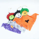 Xpoko Happy Halloween Baby Witch Hat Bat Ghost Pumpkin Cake Topper Trick Or Treat Party Supplies Dessert Decoration