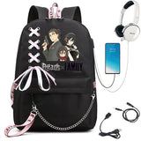 Xpoko Korean Fashion Spy X Family Anya Forger Anime School Bag For Teenagers Girl Children Backpacks Kids Students Schoolbags Mochilas