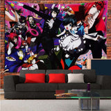 Black butler Tapestry Anime Home Decoration Gift Souvenier Cartoon Wall Art for Bedroom Living Room Dropshipping