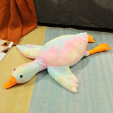 back to school 50-190cm Kawaii Giant White Goose Plush Toys Big Gray Stuffed Animal Duck Sleep Pillow Doll Girl Christmas Gifts for Kids Baby