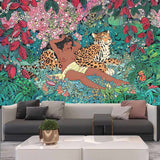 Tiger Tapestry Animals Painting Draw Culture Home Decoration Gift Souvenier Wall Art for Bedroom Living Room Dropshipping