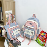 back to school New School Bags For Girls Kids Cute Printing School Backpack set Teenagers Schoolbags Fashion Girl kawaii Backpacks Satchel