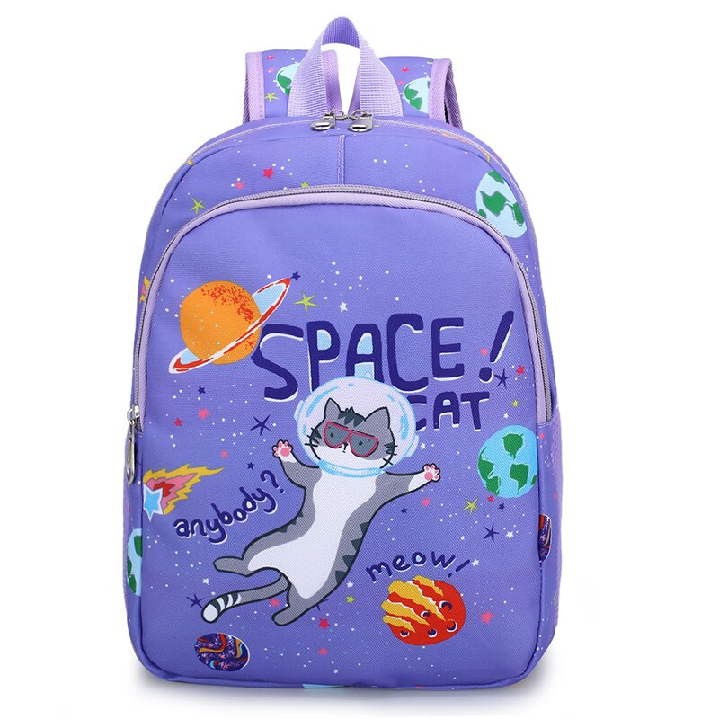 Kids Large Capacity Backpack Children's Cartoon Cat Schoolbag Kindergarten Primary School backpack Gril Waterproof Bags Mochilas