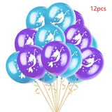 5pcs Mermaid Party Decor Ballons Mermaid Tail Foil Balloons Kids Birthday Party Decor Supplies Baby Shower Decor Helium Globos