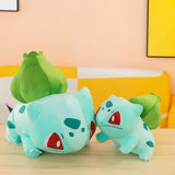 back to school 20-60cm Kawaii Pokemon Plush Bulbasaur Pillow Green Stuffed Anime Cute Soft Doll Birthday Gift Kid Toys Boy Baby Room Decoration