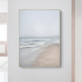 Xpoko Handmade Seascape Art Picture Modern Living Room Decoration Oil Painting Textured Sea Scenery Art Pictures Wall Hangings Artwork