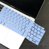 Xpoko Silicone Keyboard Cover for Macbook Pro 13 M1 2021 2022 Air 13.6 M2 Cover TPU Protector Sticker Film Pro 15 16 12 11 EU US-Enter