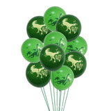 12inch Dinosaur Birthday Decoration Balloons Wild Animal Jungle Party Decorations Balloons Happy Birthday Balloon Baby Shower