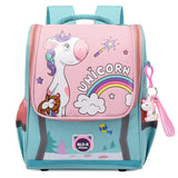 back to school Cute Girls Unicorn Backpacks For Boys 1-3 Grade Cartoon Orthopedic Waterproof Backpack Kindergarten School Bag Mochila Escolar