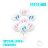 Xpoko Baby Shower Boy or Girl Balloons Gender Reveal Party Decorations  Baby Boy Shower Decor