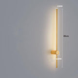 LED Wall Lamp 350°Rotation Modern Long Wall Light For Home Bedroom Stairs Living Room Sofa Background Lighting Decoration Lamp