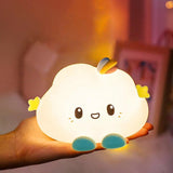 Children's Mood Night Light Cute Cloud Night Light Bedroom Bedside Led Touch Sensor Lamp Girl Room Decoration Kids Birthday Gift