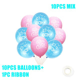 Xpoko Baby Shower Boy or Girl Balloons Gender Reveal Party Decorations  Baby Boy Shower Decor