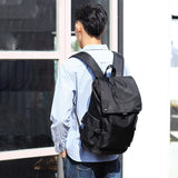 Xpoko Backpack Man 15.6 Inch Laptop Travel Backpack High Capacity USB Charging School Bag Waterproof Laptop Oxford  Hiking