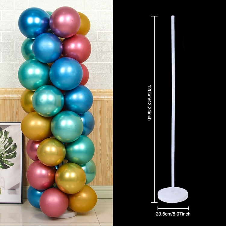 Balloons Stand Balloon Support Column Confetti Ballons Holder Wedding Birthday Party Decoration Kids Baby Shower Balons