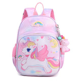 back to school New Unicorn Backpack For Girls Cartoon Pink Princess School Bags Kids Satchels Kindergarten Bookbag Mochila Infantil Escolar