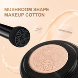 XPOKO Mushroom Head Air Cushion CC Cream Long-Lasting Moisturizing Foundation Brightening BB Cream Whitening Concealer Makeup Cosmetic