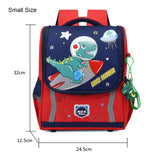 back to school Cute Dinosaur Children Primary School Backpack 1 Grade Sac A Dos Pack Boys Cartoon School Bags For Kids Satchels Mochila Hombre