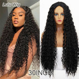 Xpoko Wigs Super Long Kinky Curly 38 Inch For Black Women Cosplay Hair Wigs Wig High Temperature Fiber
