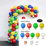 1Set of Circus Themed Colorful Balloons Garland Arches Kit Boys Girls Carnival Birthday Party Decorations Baby Shower Graduation