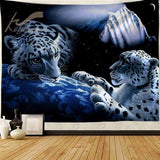 Tiger Tapestry Lion Culture Home Decoration Gift Animals Wall Art for Bedroom Living Room Dropshipping