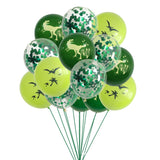 12inch Dinosaur Birthday Decoration Balloons Wild Animal Jungle Party Decorations Balloons Happy Birthday Balloon Baby Shower