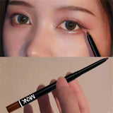 XPOKO Automatic Rotation Eyebrow Pencil Waterproof Natural Long-Lasting Eyeliner Pencil Black Brown Coffee Makeup Paint Pen Cosmetics