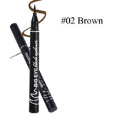 Xpoko Waterproof Matte Liquid Eyeliner Pen Black Brown Long Lasting Quick Drying Smooth Easy To Color Eyeliner Pen Makeup Cosmetics
