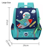 back to school Cute Dinosaur Children Primary School Backpack 1 Grade Sac A Dos Pack Boys Cartoon School Bags For Kids Satchels Mochila Hombre