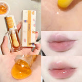 Back to school guide Glitter Lip Oil Moisturizing Nourishing Anti-wrinkle Lip Care Mask Anti-cracking Smooth Lipgloss Repair Fine Lines Lip Balm